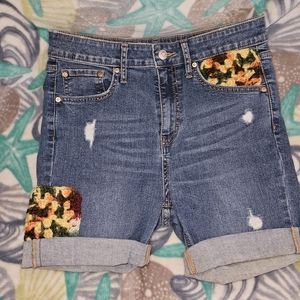 Jean shorts